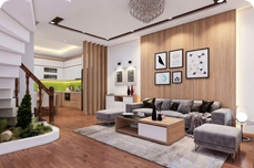 Interior design and construction services for apartments